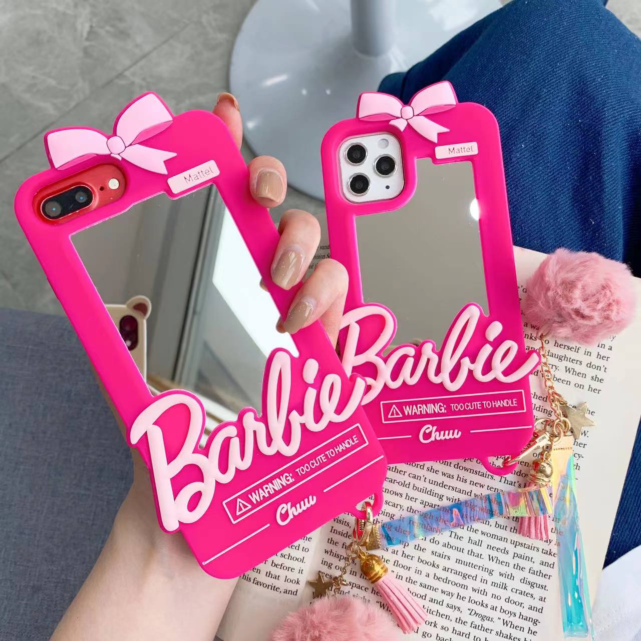 Barbie mirror iPhone case 7-14PM.