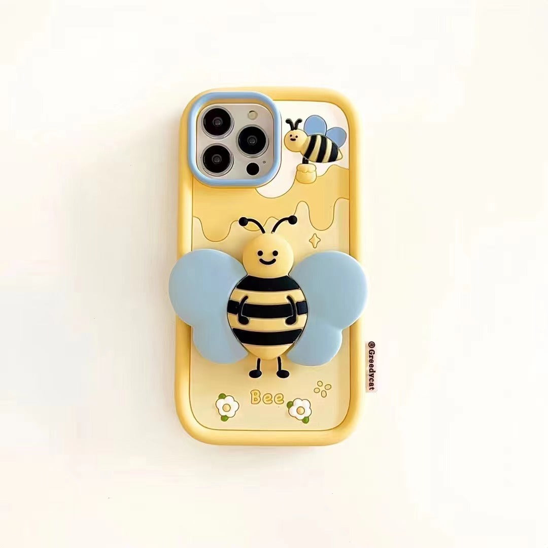 Bubble Bees iPhone case for 11-14PM.