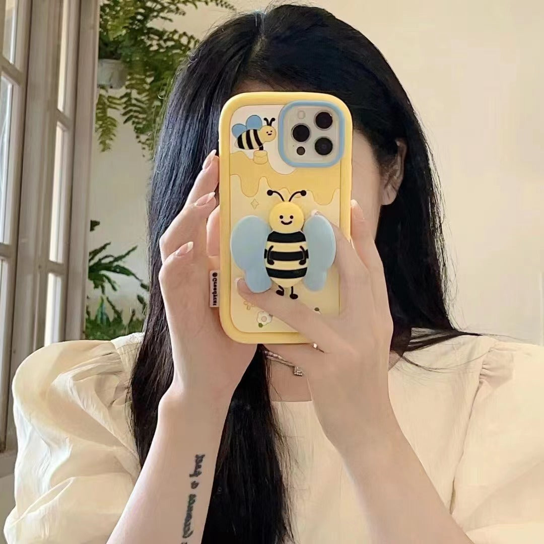 Bubble Bees iPhone case for 11-14PM.