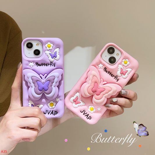 3D Butterfly iPhone case X-14PM.