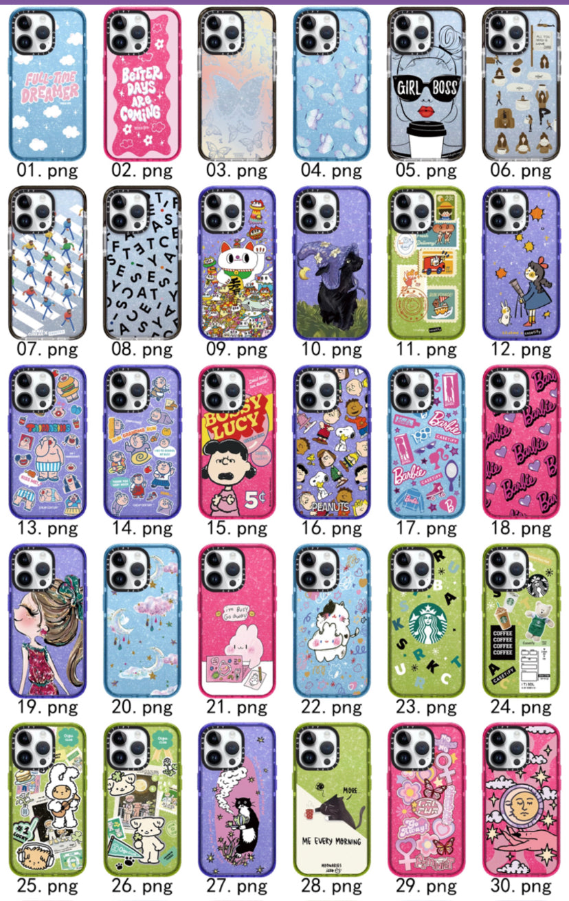 10pcs pack Casetif* iPhone case,Free Shipping,iPhone11-15PM,Samsung S22U/S23/S23+/S23U（Choose according to the number in the picture）