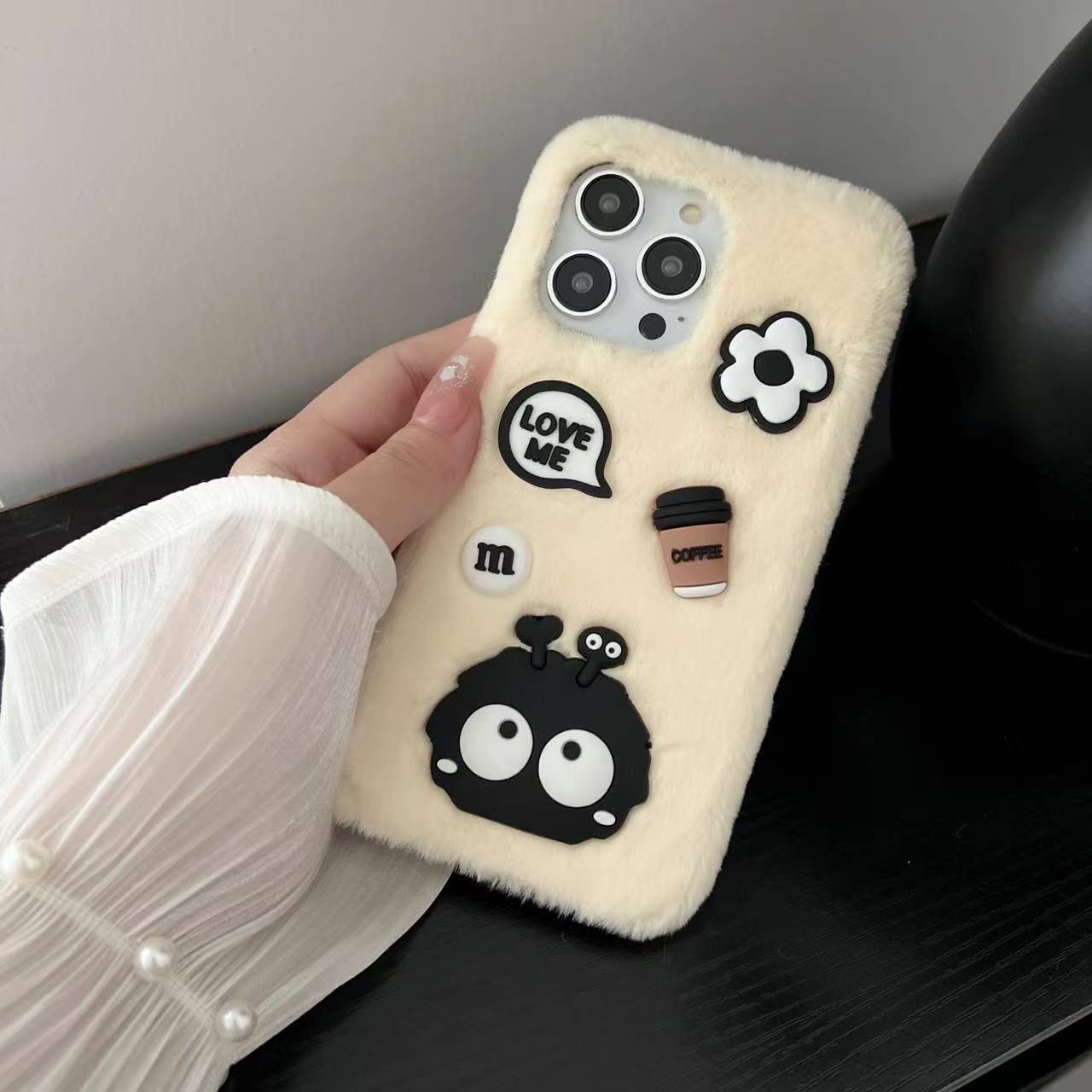 Fluffy cute iPhone case X-15PM.
