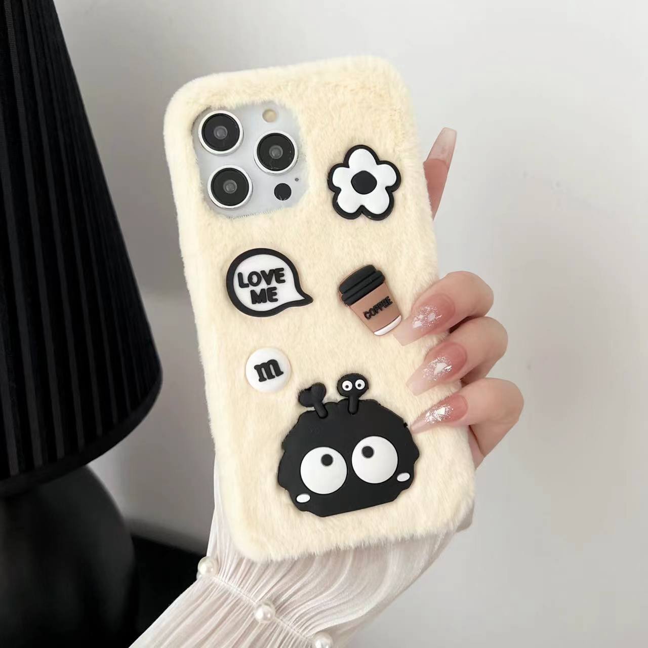 Fluffy cute iPhone case X-15PM.