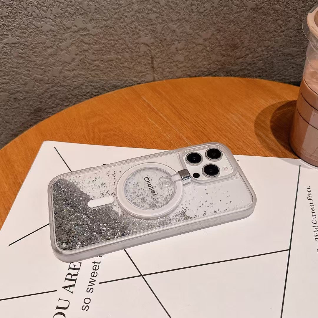 Perfume magnetic phone case for 13-16series,perfume inside mag pop,buy 1 get 1 free gift.