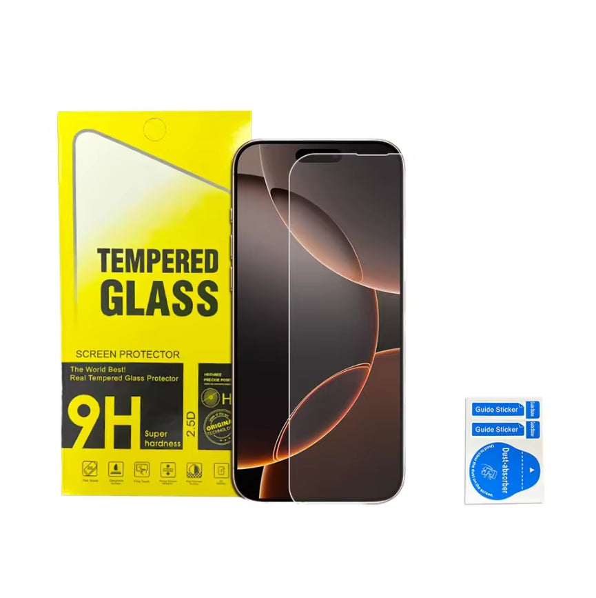2pcs PACK,Screen Protector Tempered glass for iPhone XR 11 12 13 14 15 16 17Pro PROMAX.Free shipping.