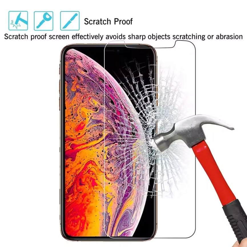 2pcs PACK,Screen Protector Tempered glass for iPhone XR 11 12 13 14 15 16 17Pro PROMAX.Free shipping.