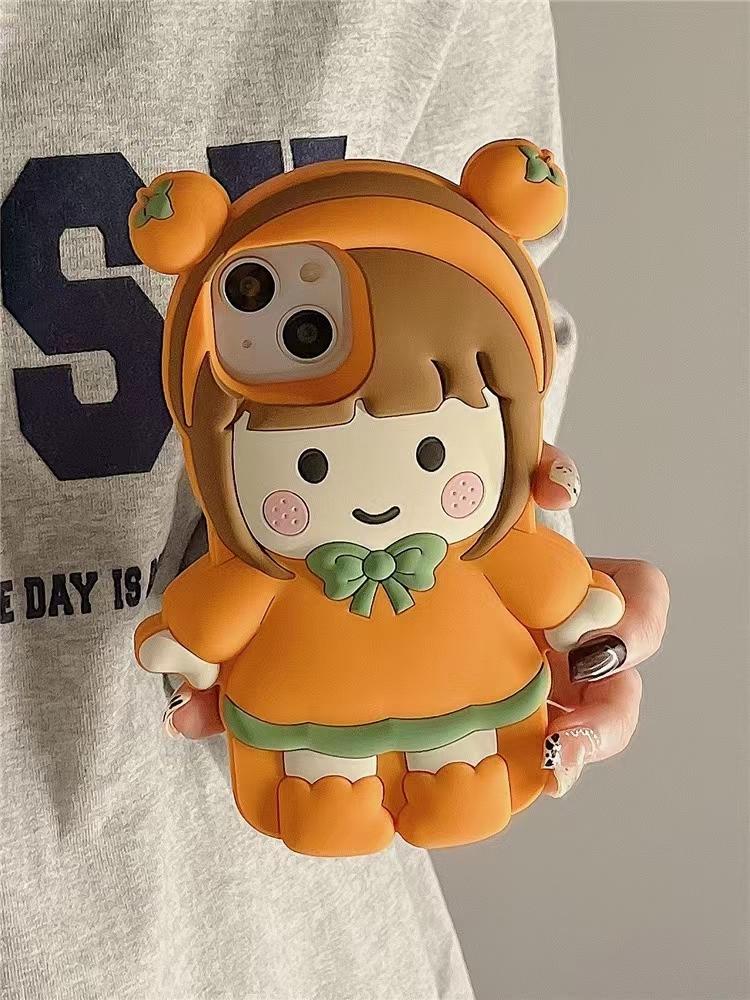 Tomato girl iphone case 11-15pm.