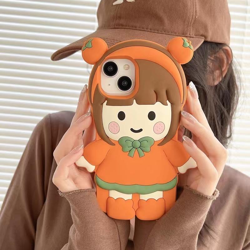 Tomato girl iphone case 11-15pm.