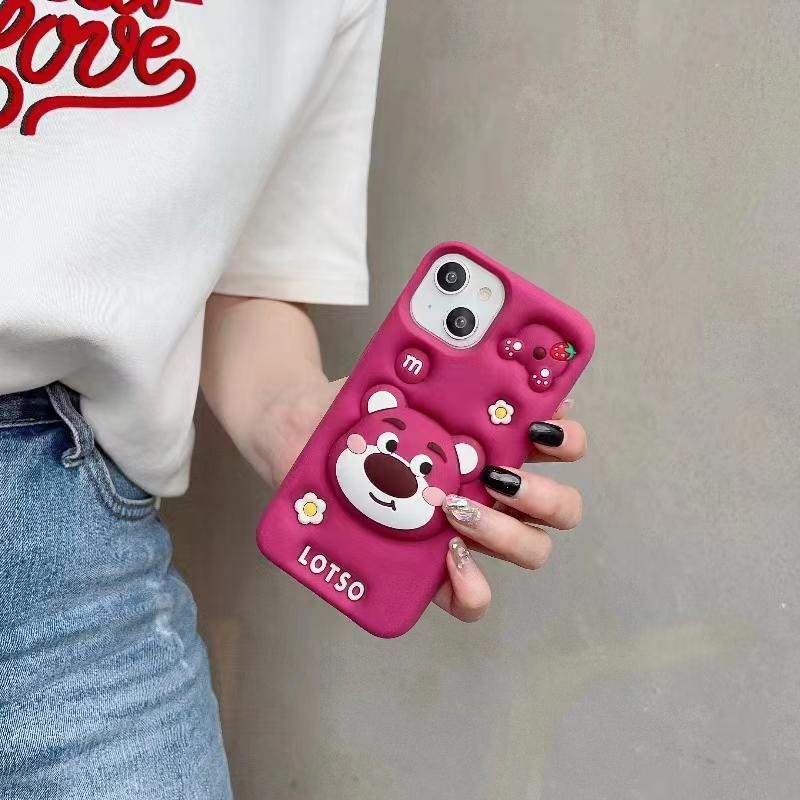 Lotso silicone case for iPhone 11-17series