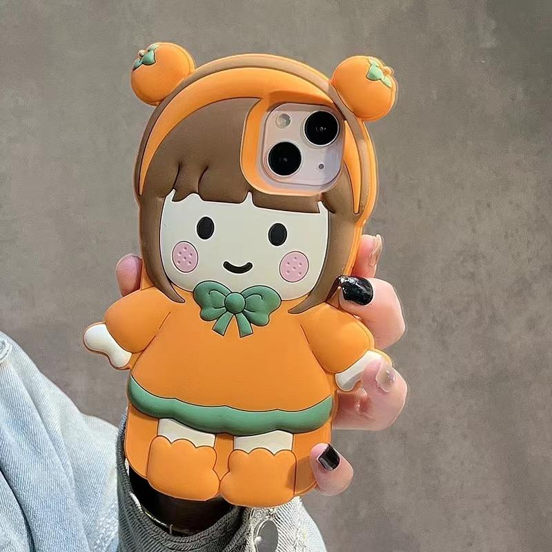 Tomato girl iphone case 11-15pm.