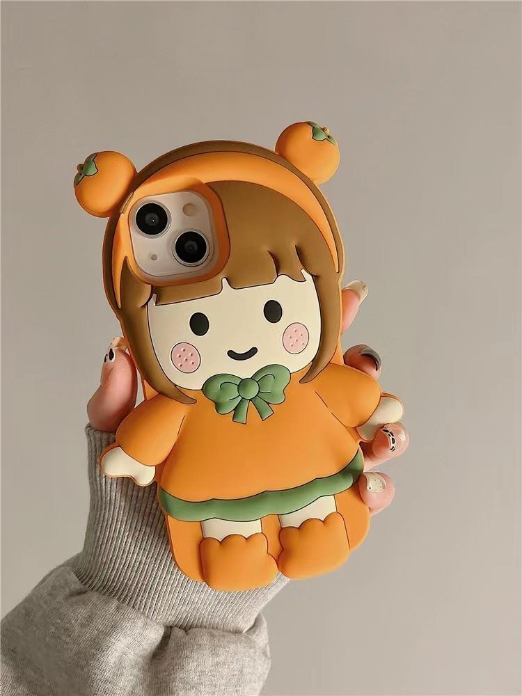 Tomato girl iphone case 11-15pm.