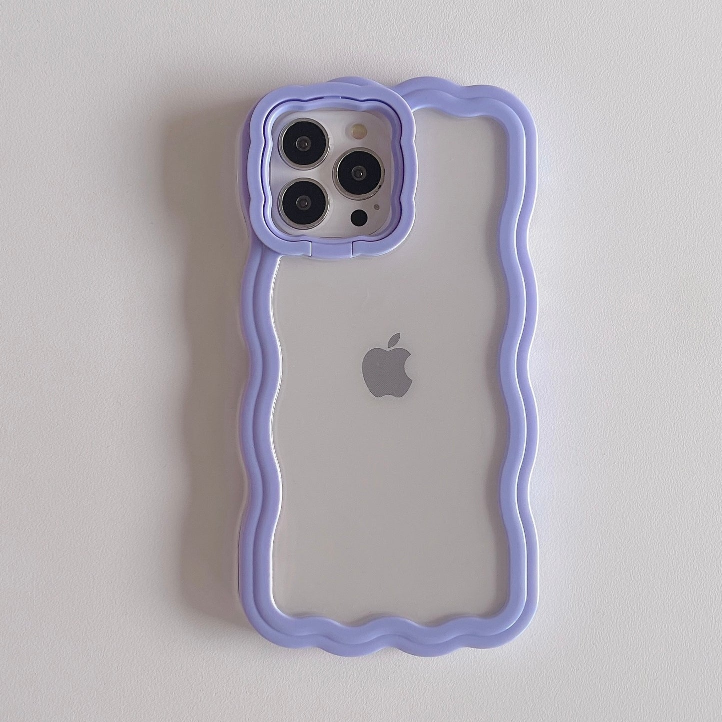 iPhone case wavy with Invisible bracket.