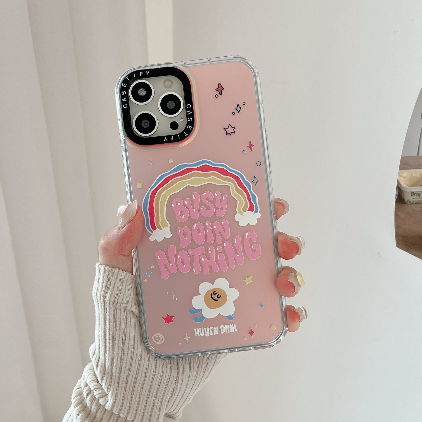 iPhone case,Laser, Rainbow eggs.