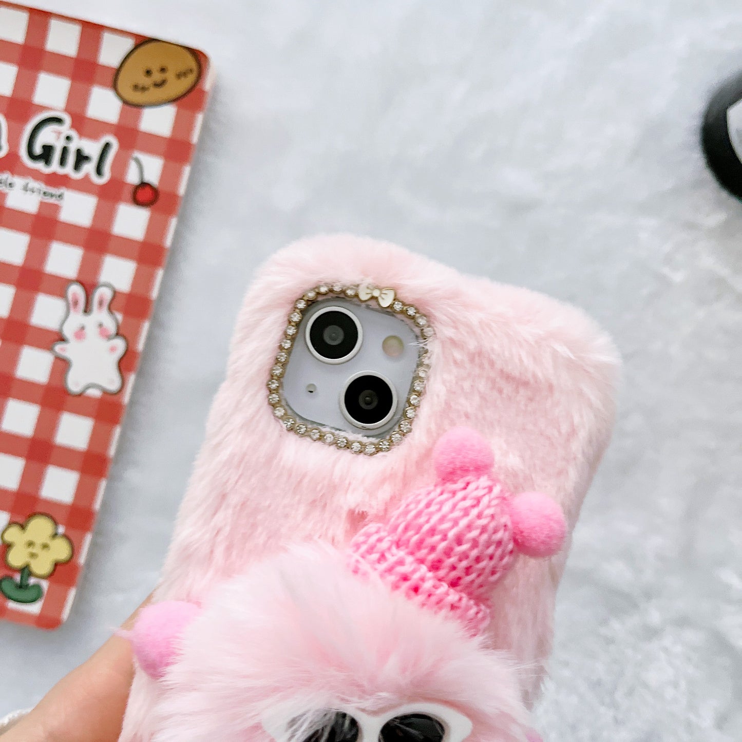 iPhone case,Fluffy and cute.