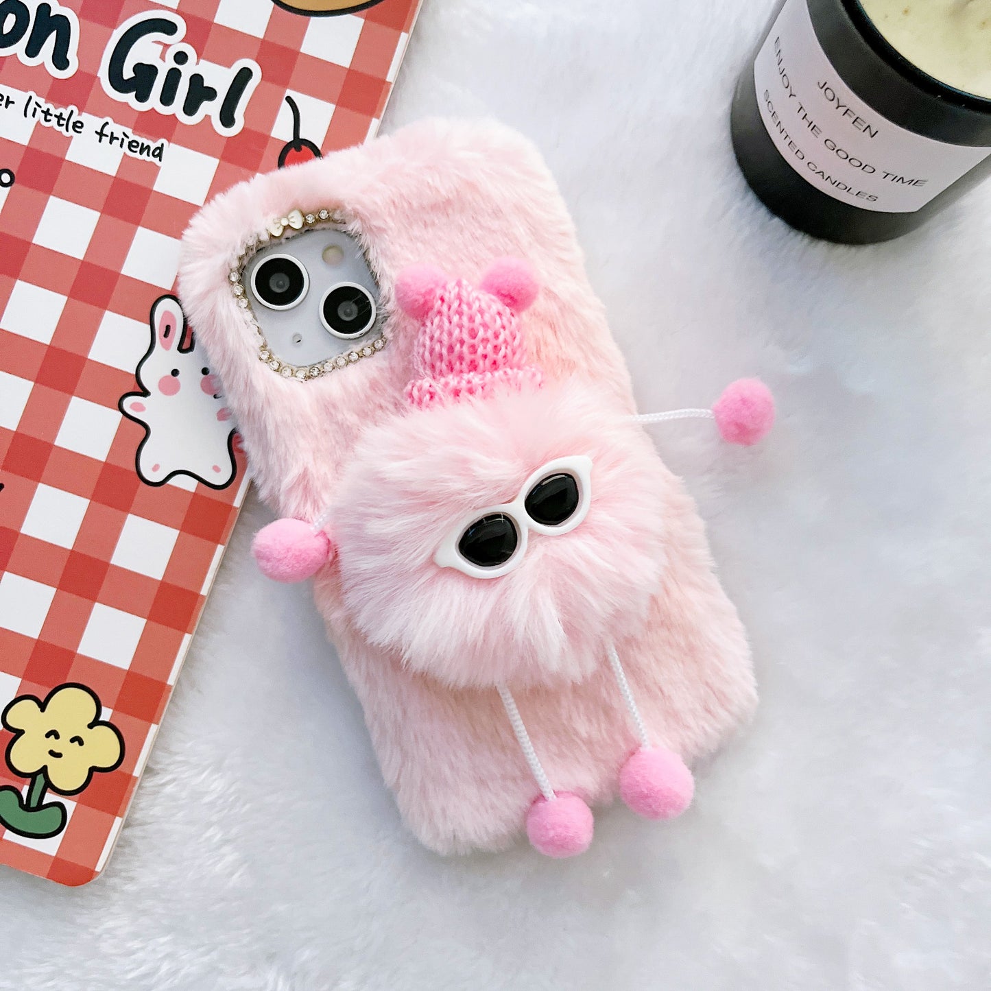 iPhone case,Fluffy and cute.