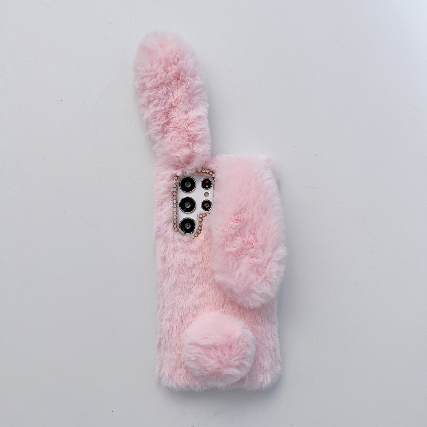 iPhone case,Cute plush rabbit ears.