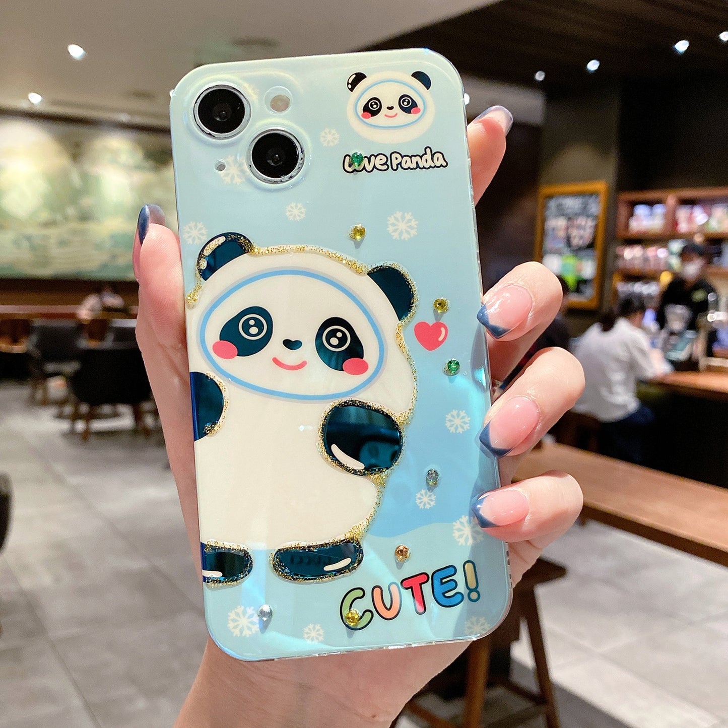 iPhone case,Cute panda,iPhoneX-13Promax.