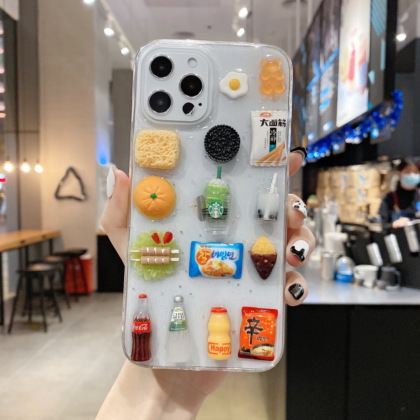 iPhone case,3D snack Pattern